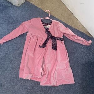toddler girl bow wrap dress